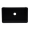 Alfi Brand 33" Black Reversible Sgl Fireclay Farmhouse Kitchen Sink AB3320SB-BM - alternate 10
